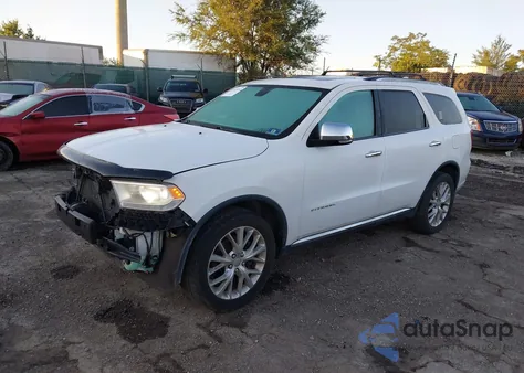 2015 Dodge Durango Citadel from USA, damaged, VIN 1C4SDJET0FC708178